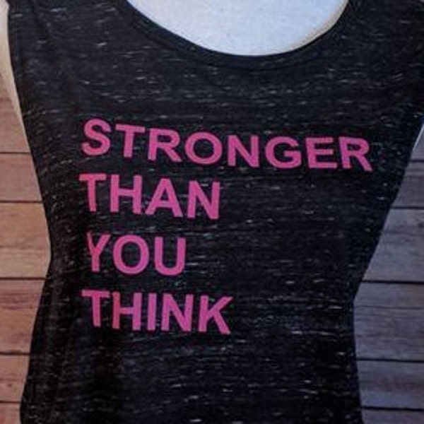 Stronger Than You Think - Unisex Tee