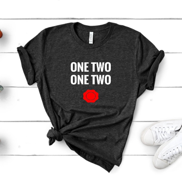 One Two One Two (Red Resistance Knob) - Unisex Tee