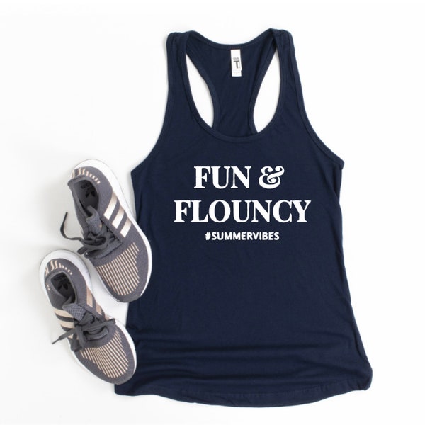 Fun & Flouncy- Cody xoxo - Racerback Tank| Workout Tank| Cody Boo| Summer Vibes| Pelo Inspired Tank