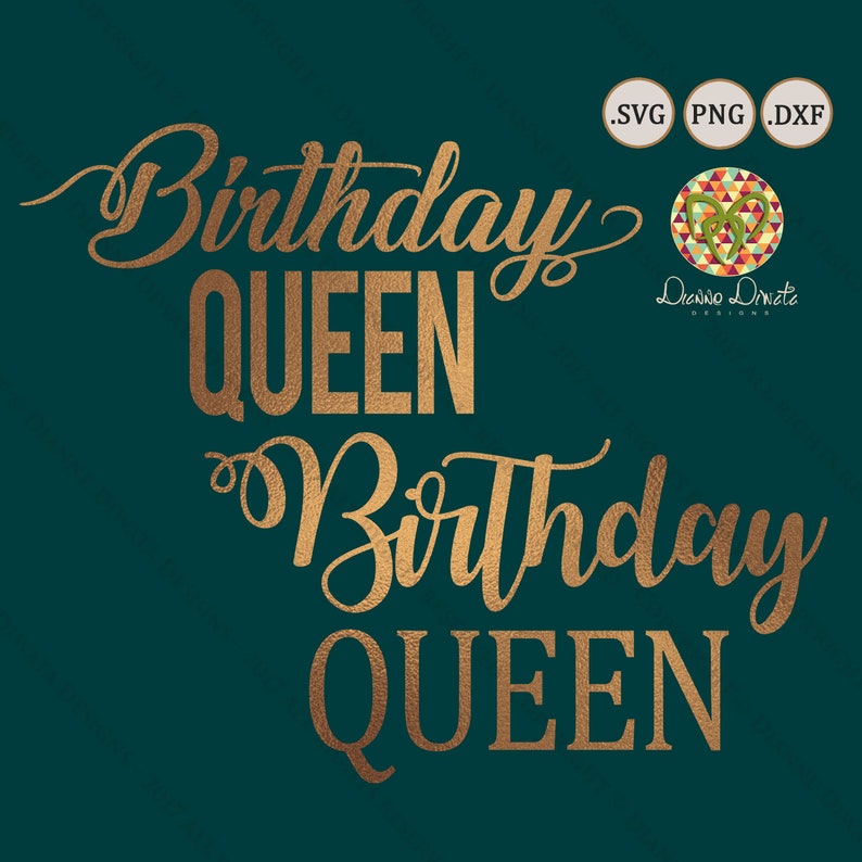 Download Birthday Queen SVG Bundle Birthday Girl SVG Queen Girl SVG ...