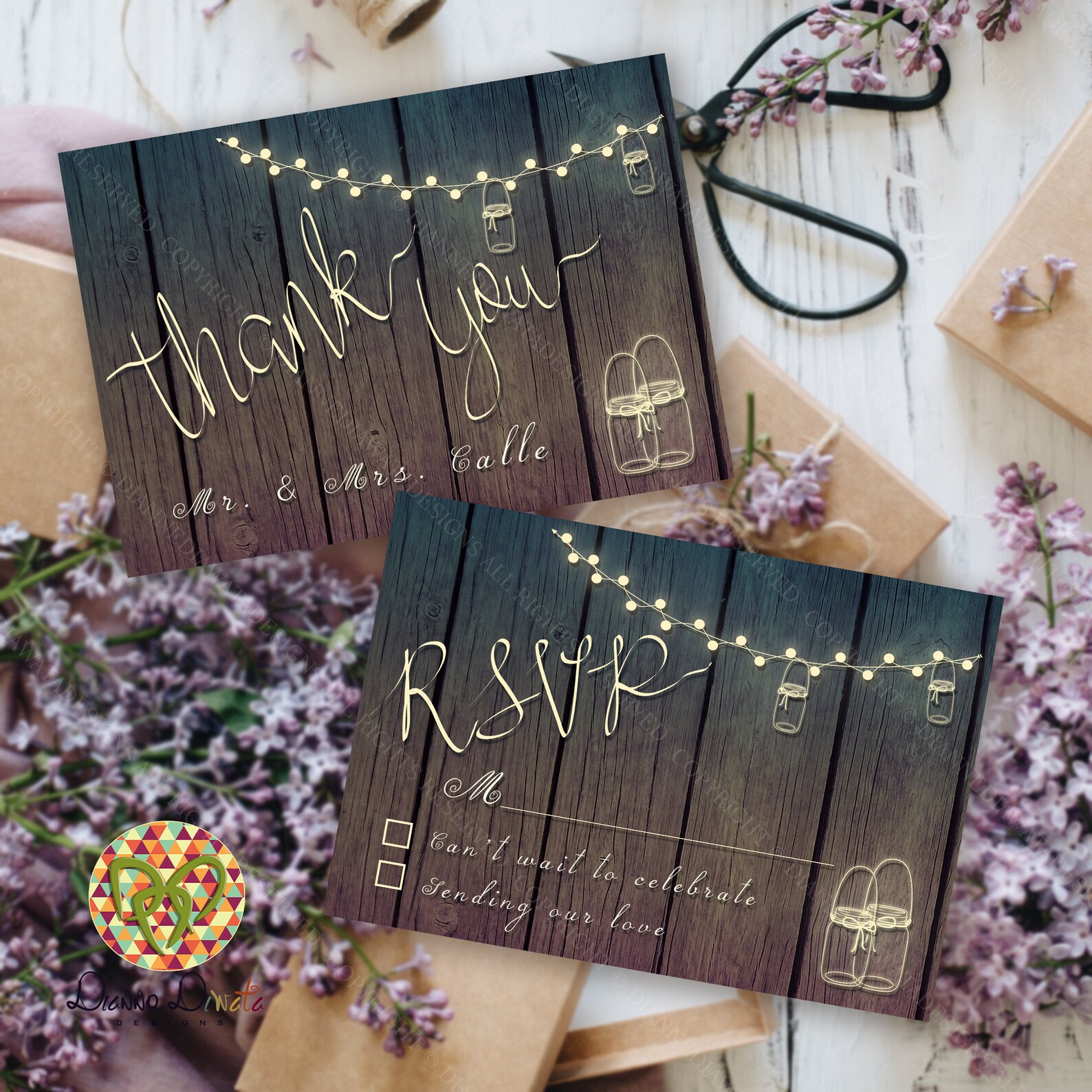 Rustic Wedding Invitation Printable Digital File Wedding Etsy