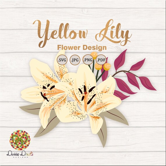 Free Free 266 Vector Lily Flower Svg SVG PNG EPS DXF File