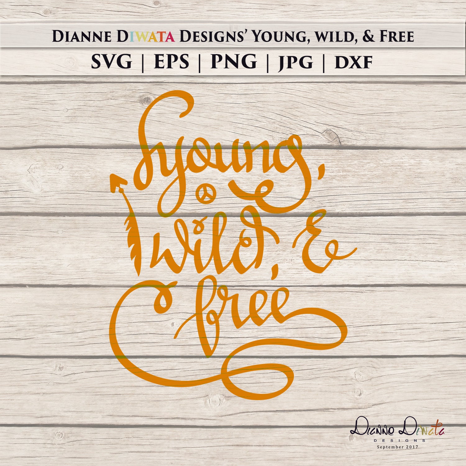 Download Young Wild And Free Svg Inspirational Quote Vector Clip Art Etsy