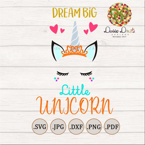 Free Free 144 Dream Big – Unicorn Head Svg SVG PNG EPS DXF File