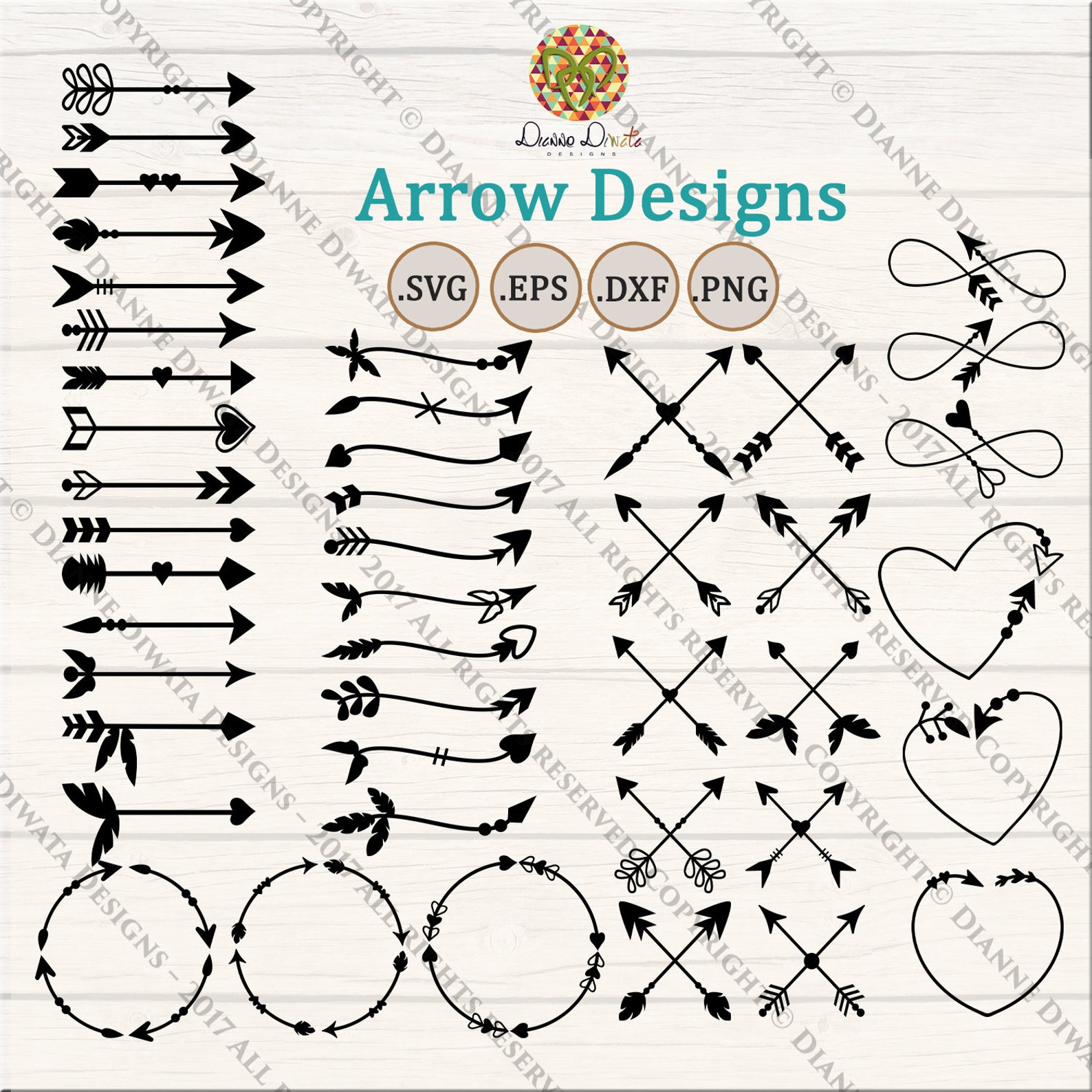 Flecha SVG Flecha ClipArt Vector Círculo de curva cruzada - Etsy España