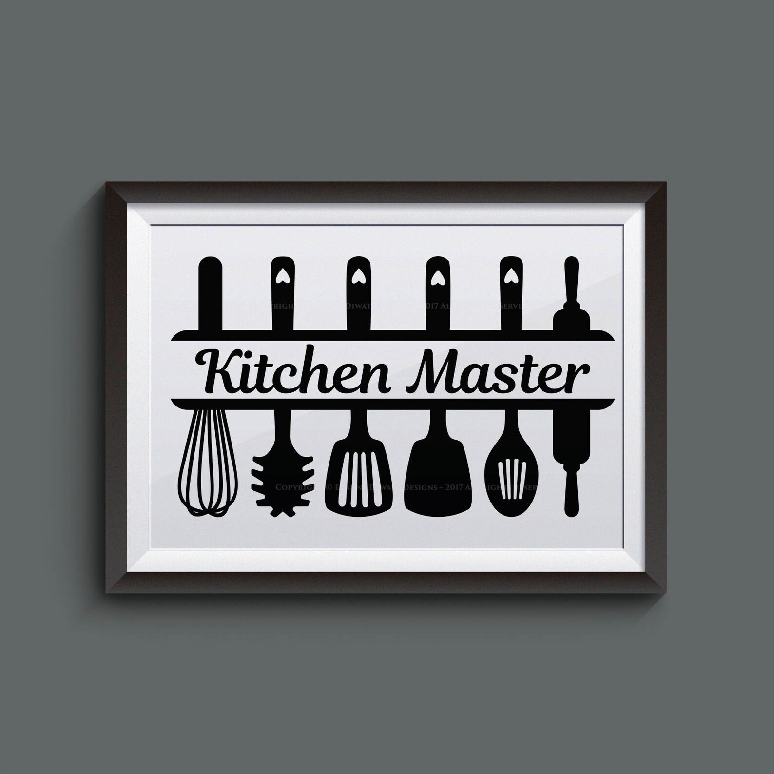 Kitchen Utensil SVG Kitchen Personalized Wall Decal Kitchen - Etsy