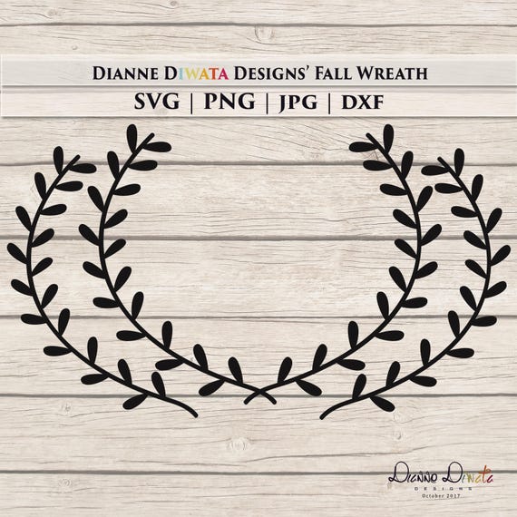 Download Laurel Svg Laurel Fall Vector Laurel Border Svg Fall Etsy