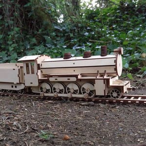Steam Train wooden locomotive wood Train