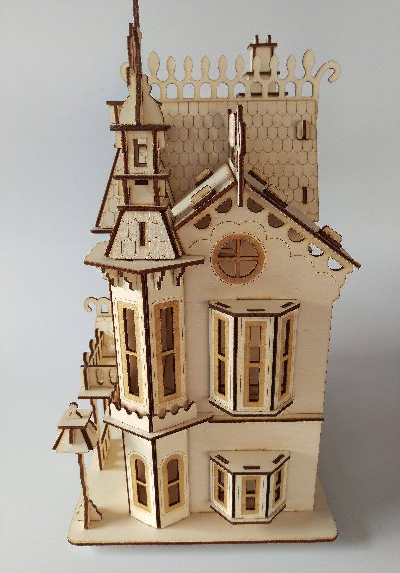 Walachia N. 52 - Labyrinthe - Kit De Construction En Bois 100% Naturel