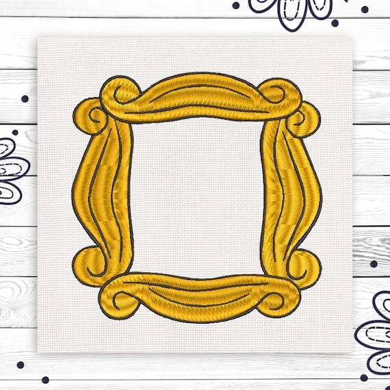 F R I E N D S Door Frame Discount 10 Digital Design 4 Sizes Etsy