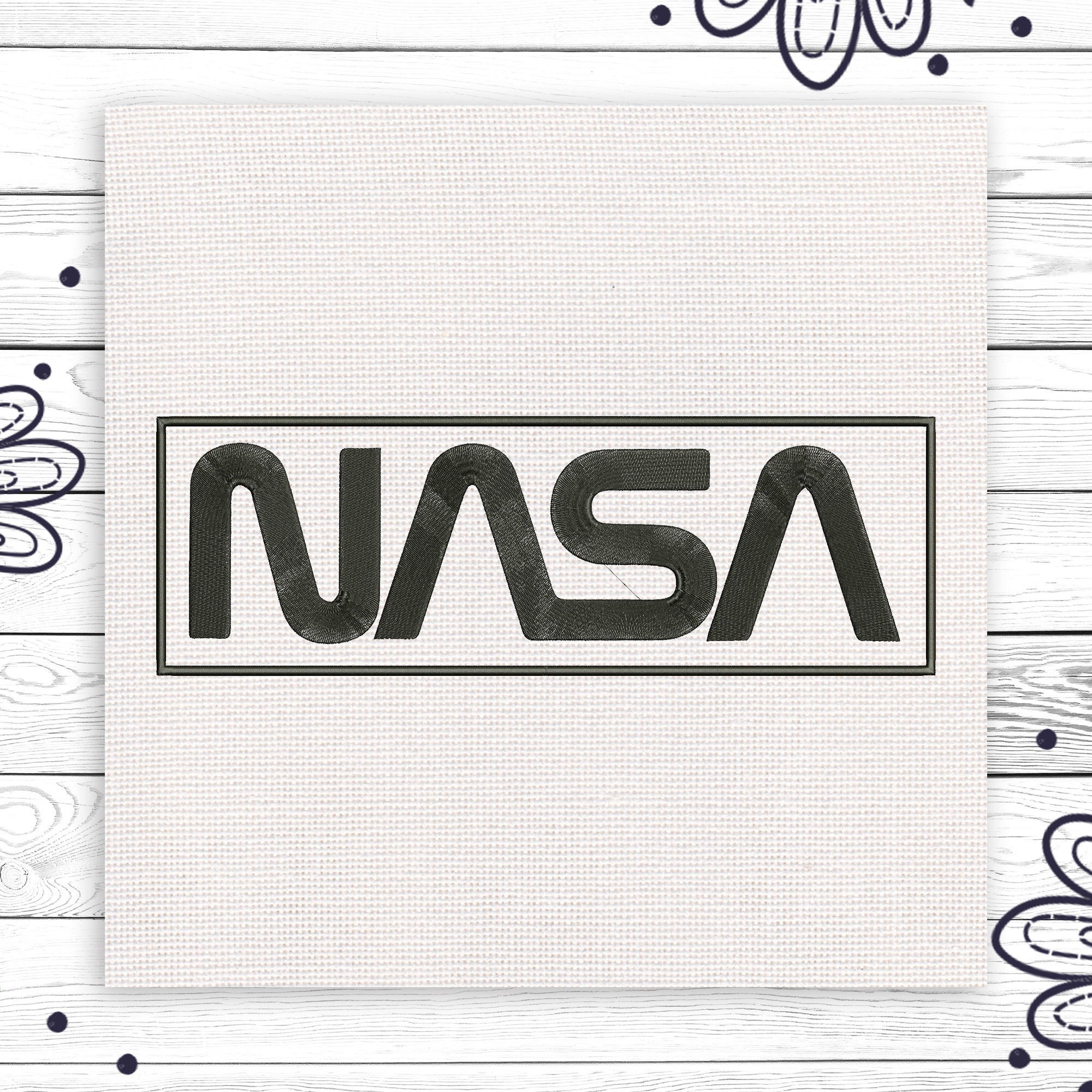 NASA Machine Embroidery Scheme for Stitching Space Pattern | Etsy