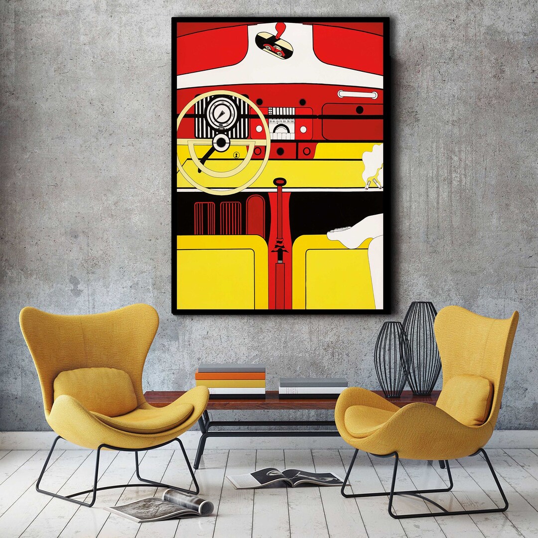 Wanda Pimentel Print Mid Century Modern Art Print Pop Art Modern Art