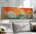 Mid Century Modern Wall Art Framed, 15+ frame styles, incl. GOLD & SILVER. Gallery Canvas and Poster option available,Above Bed Decor product logo