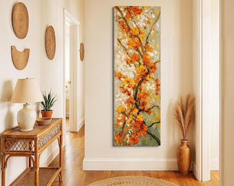 Arte de pared floral vintage enmarcado