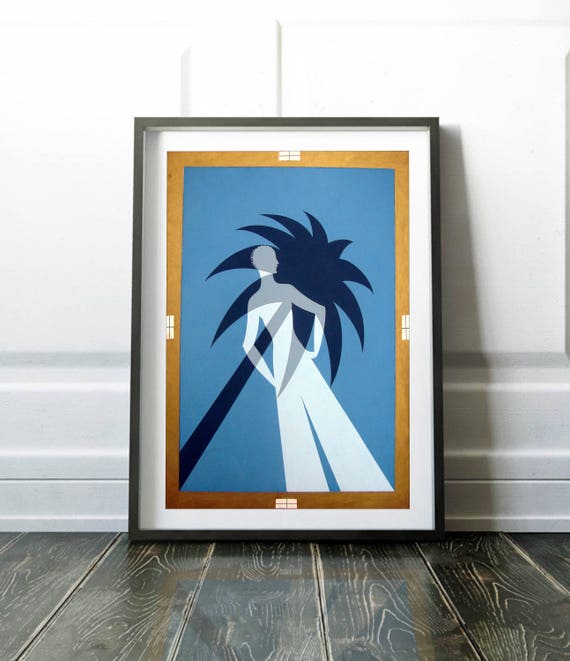 Art Nouveau Art Deco Illustration Style