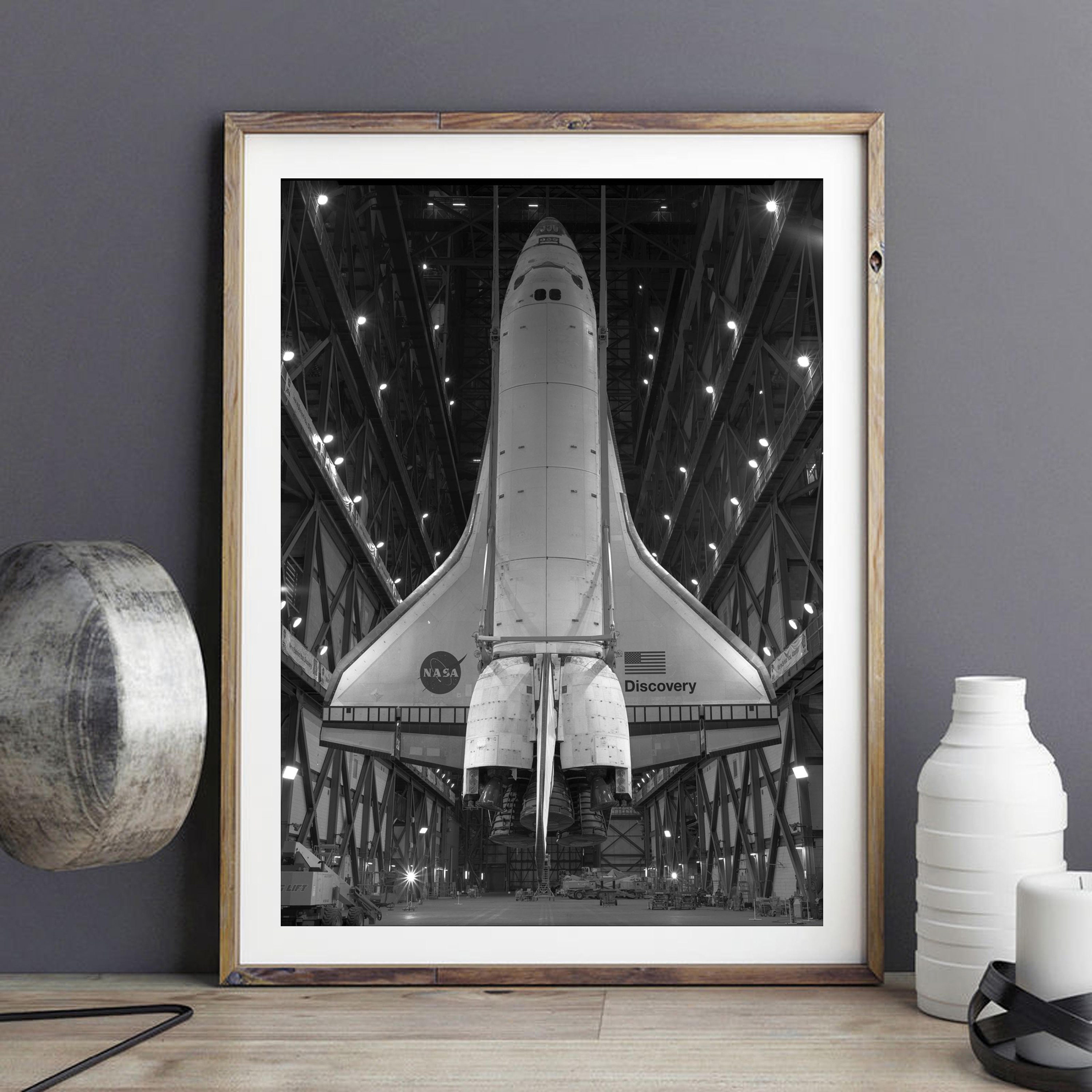 Space Shuttle Print Space Poster NASA Poster Space Wall | Etsy