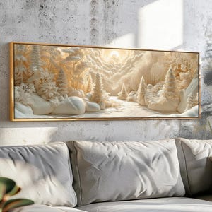 Surreal 3D Effect Wall art framed, Modern Wall Art, Surreal Wall Art Print, Above Bed/Couch Decor, Maximalist Wall Art, New Age Art Print