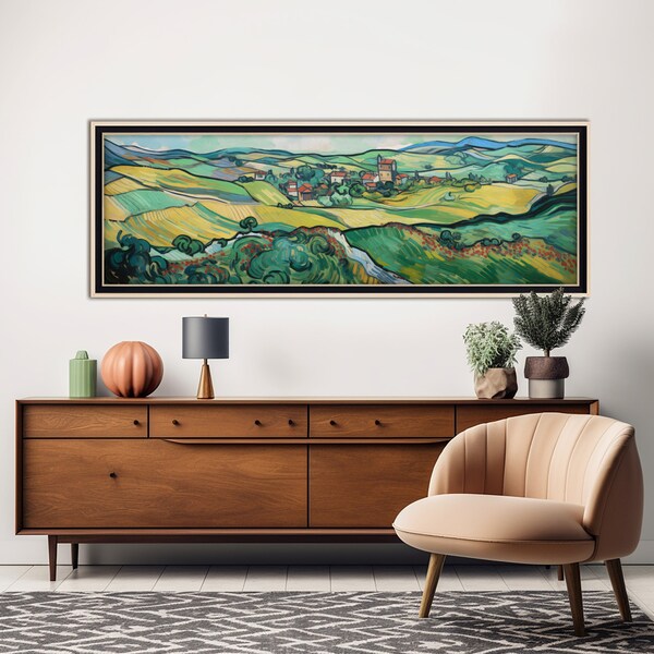 Long Horizontal Wall Art Etsy