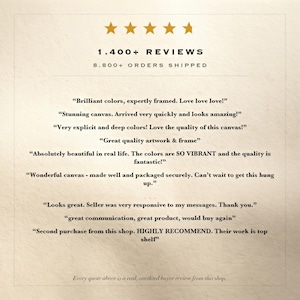 Over 1,400 five star reviews and more than 8,800 orders shipped, with real unedited buyer quotes from this shop.