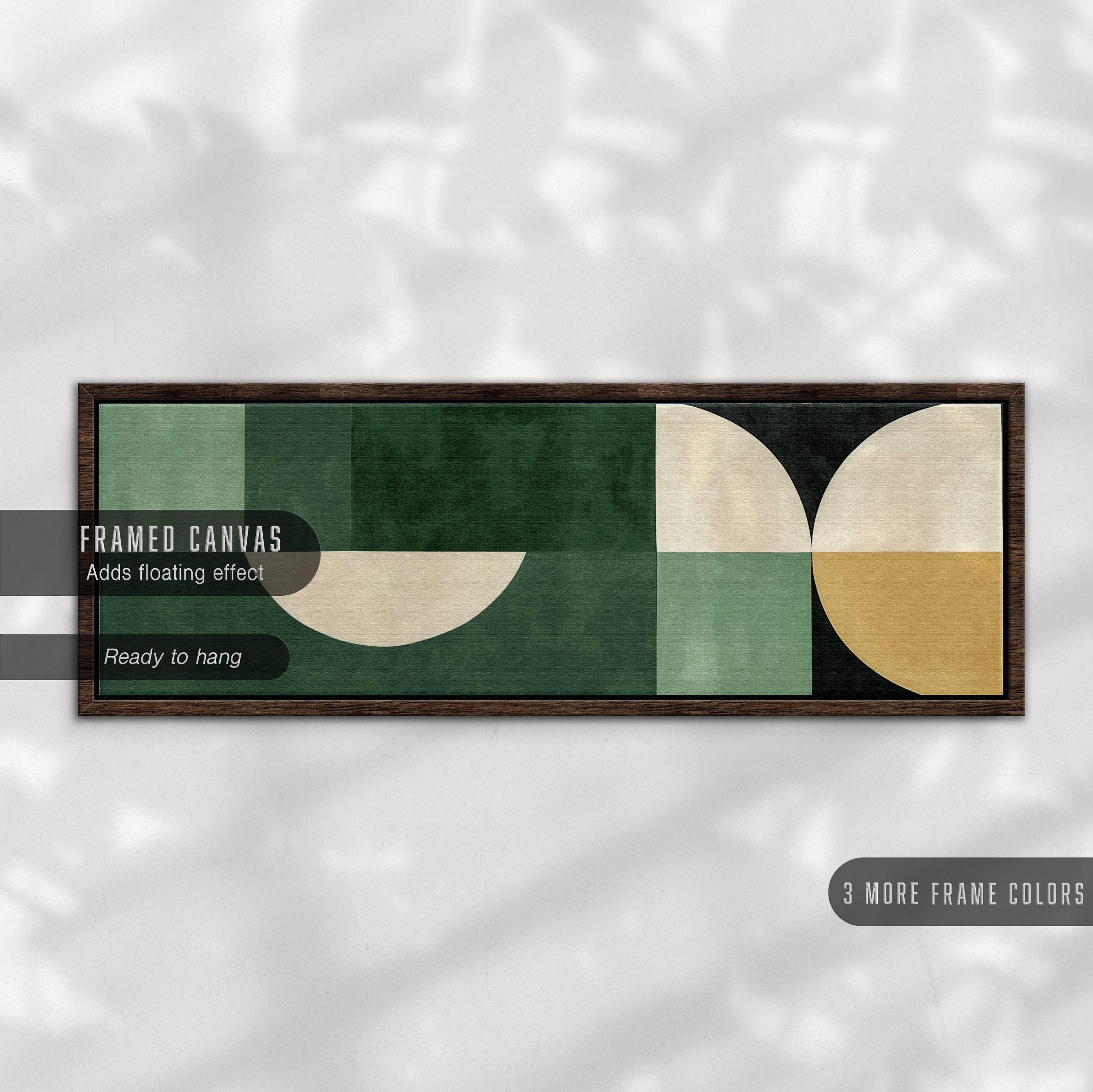 Framed Mid Century Wall Art, Panoramic Geometric Modern Wall Art, Mid Century Modern Print, Large Wall Art Framed, Above Bed/ Couch Decor - Etsy Framed Mid Century Wall Art, Panoramic Geometric Modern Wall Art, Mid Century Modern Print, Large Wall Art Framed, Above Bed/ Couch Decor - Etsy