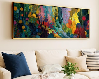 Framed Floral Wall Art: Neutral Botanical Print, Modern Home Decor