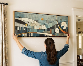 ミッドセンチュリーモダンアートプリント：日本の展覧会ポスター