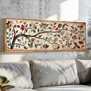 Vintage Tapestry Wall Art Framed - 15+ frame styles, incl. GOLD & SILVER. Gallery Canvas or Poster option available, Express Shipping