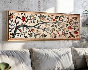 Vintage Tapestry Wall Art Framed - 15+ frame styles, incl. GOLD & SILVER. Gallery Canvas or Poster option available, Express Shipping