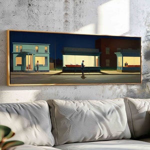Panoramic Wall Art - Horizontal Wall Art Framed - Long Wide Painting Print - Modern Wall Art Print - Above Sofa/ Bed Wall Modern Decor