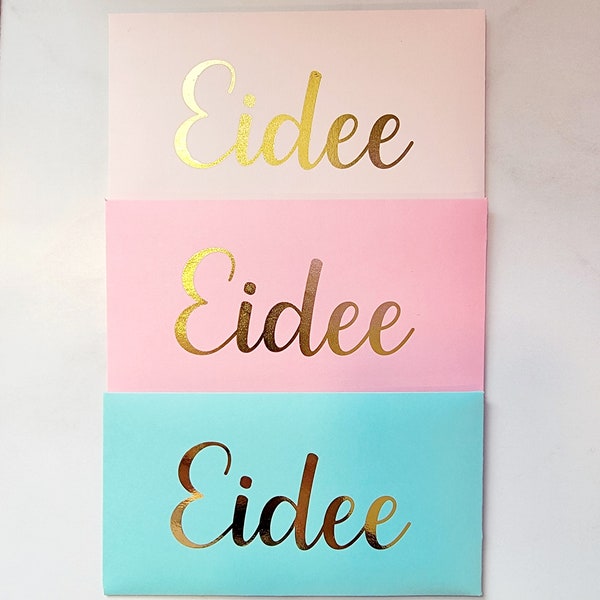 Eid money envelopes with gold foiling, Eid envelope, Eid Mubarak money envelopes, Eidee, Eidi, Eidee envelope, money envelopes,