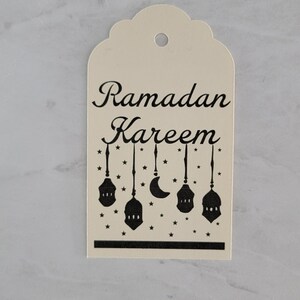 Set of 6-Ramadan Kareem Tags, Ramadan Kareem Tags, Ramadan Gift Set, Ramadan Gifts, Recyclable Gift Tag, Ramadan, Ramadan Gift for Friends, image 7