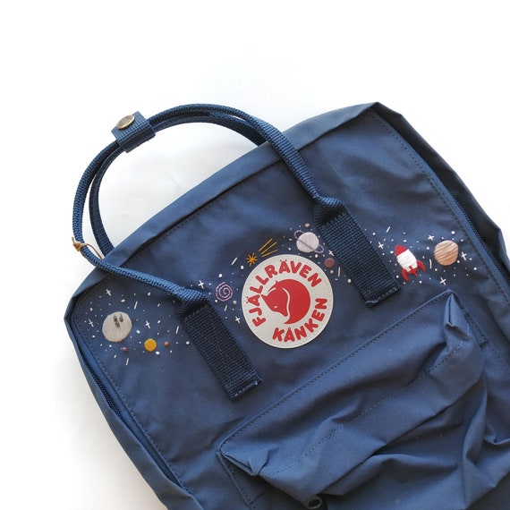 fjallraven kanken embroidered backpack