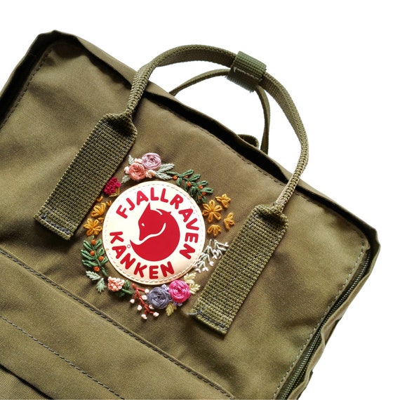 Kanken Backpack Fjallraven Kanken Custom embroidery Kanken Etsy