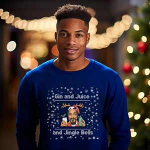 Hiphop-vakantievibes: Snoop&#39;s &#39;Gin and Juice and Jingle Bells&#39; lelijke kersttrui