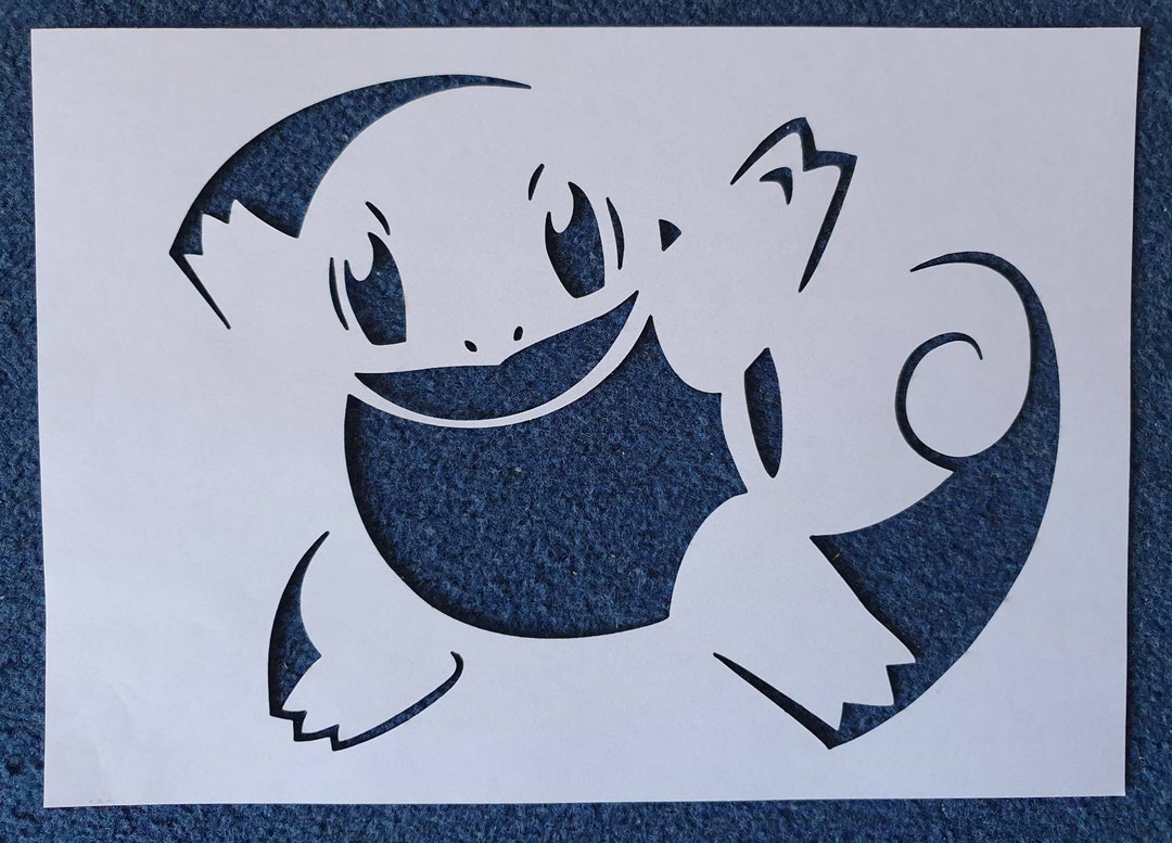  A4 Eichhörnchen Pokemon Schablone - Etsy.de 