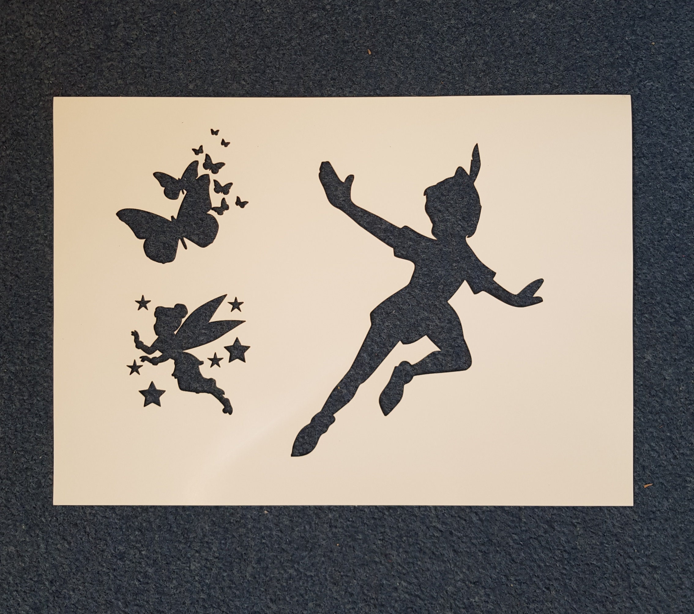 Peter Pan Stencil