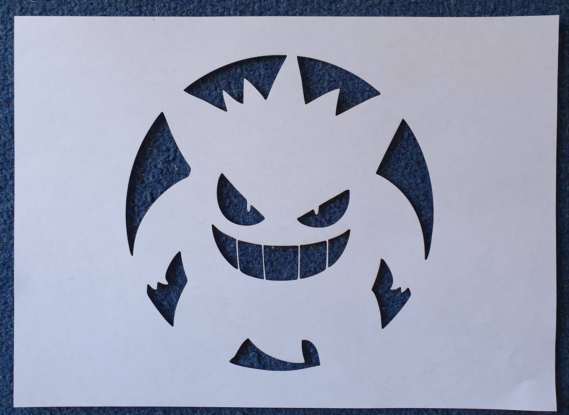 Pokemon - Fire Type Symbol Stencil