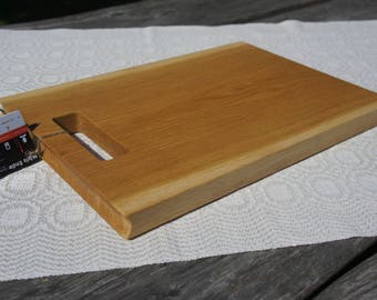 Oak edge grain cutting board - Oak chopping board - Wood cutting board