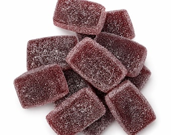 Strawberry Runners Candy Handmade Honey and Alginate Candy with Caffeine, 9 Piece Pack, 10More Running Candy