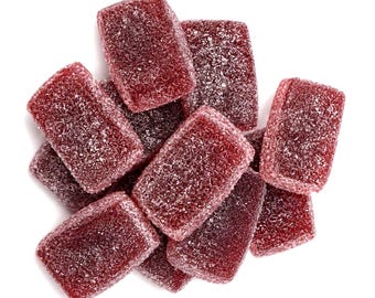 Maraschino Cherry and Pineapple Runners Candy Handmade Honey and Alginate Candy with Caffeine, 9 Piece Pack, 10More Running Candy
