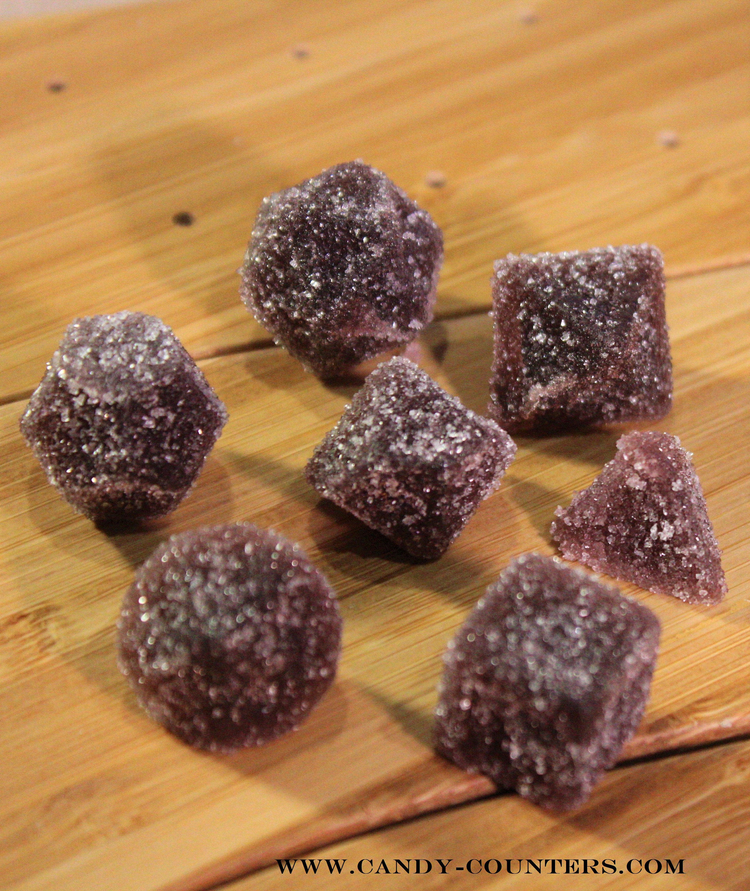 5 Play Sets of Candy Dice Edible Sweet and Sour Gummies Etsy UK