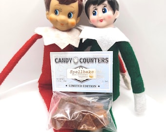 Spellbake, Gingerbread Kohakutou, Candy, Tabletop Gaming Candies, edible polyhedral life counters, D20 Die Dungeons & Dragons