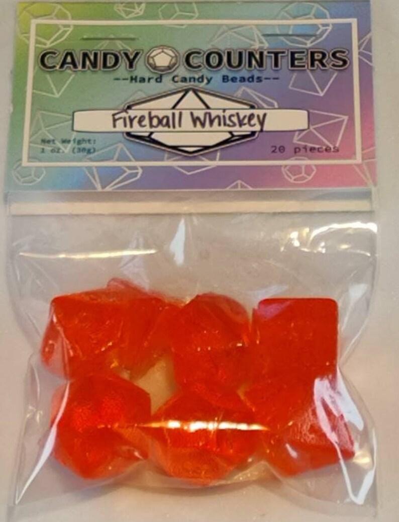 Fireball Whiskey HARD CANDY DICE Playset Cinnamon Spicy Etsy