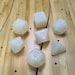 Frozen Lemonade Candy Dice, Kohakutou Gummies, Dungeons and Dragons, Roll for Initiative, Edible Polyhedral Dice Set, Roleplay DND