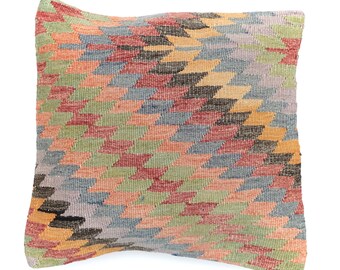 40 x 40 cm. Unique kilim cushion pillow.