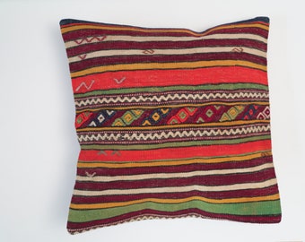 50 x 50 cm kilim cushion - unique