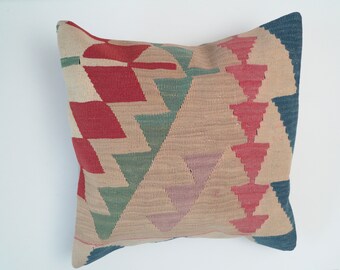 50 x 50 cm kilim cushion - unique