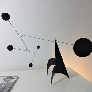 1950s Style Steel Mobile Artist&#39;s Stabile Tabletop Steel Stabile