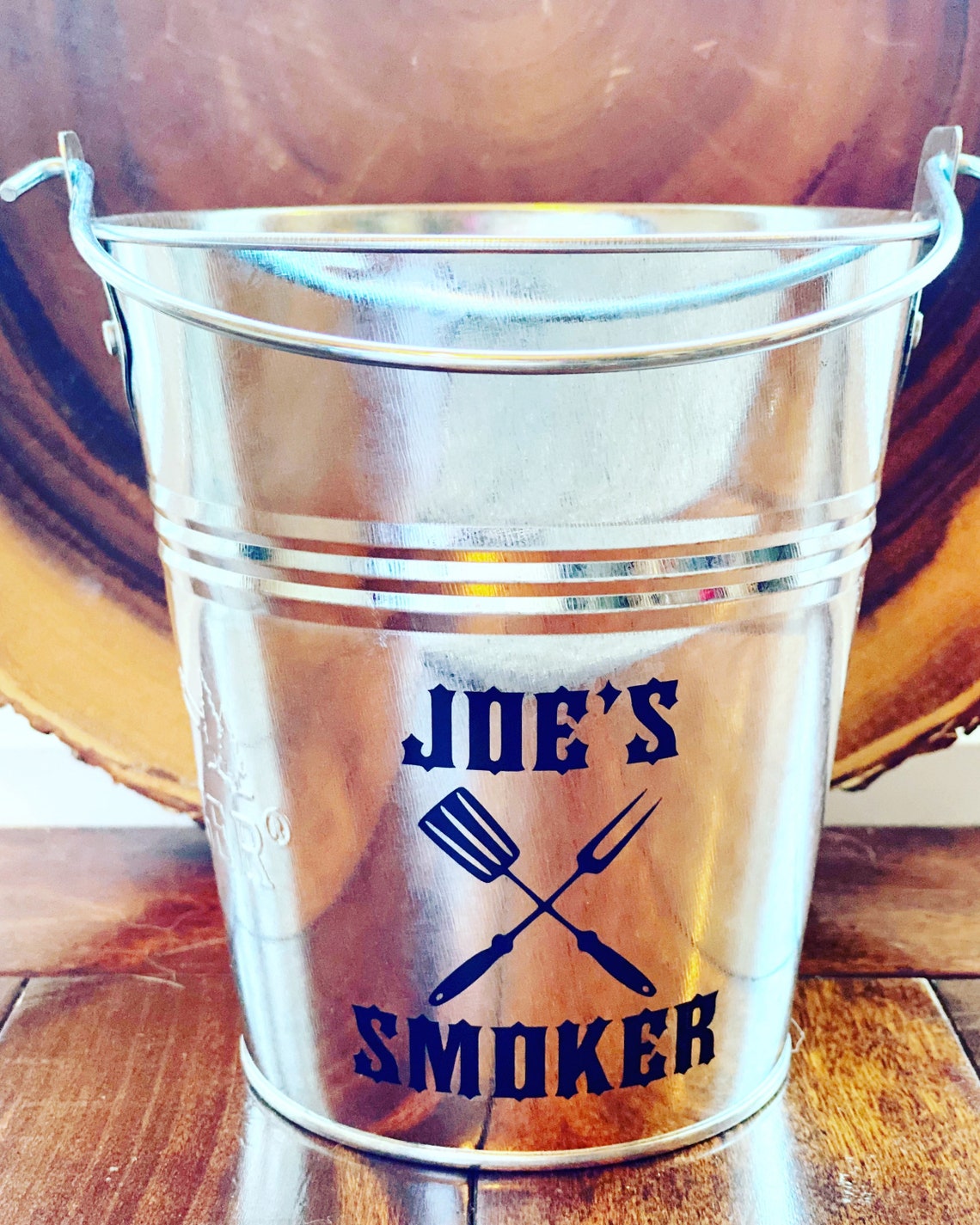 Custom Grill Grease Bucket Traeger Accessories Customer Etsy