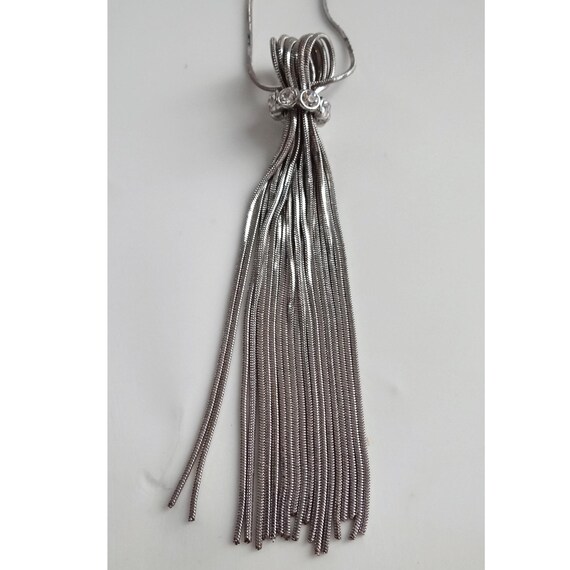 Coulant De Sautoir En Argent Art Déco Du XIXème Siècle - Forme Ovale - Style Romantisme - Occasion (très Bon état)